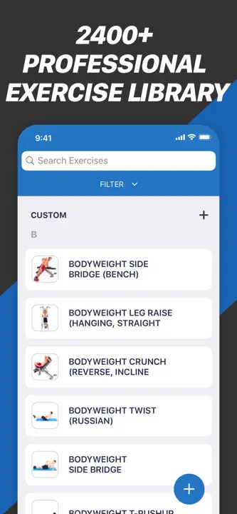 Fitness Buddy+ Workout Trainer : capture d’écran 7 sur 9