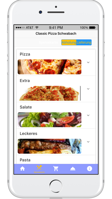 Classic Pizza Schwabach Screenshot