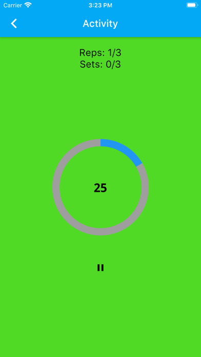 Screenshot #1 pour Simple Exercise Timer