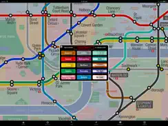KickMap London Tube iPad image 2