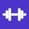 The app allows you to create a workout plan routine with more than 100 exercises