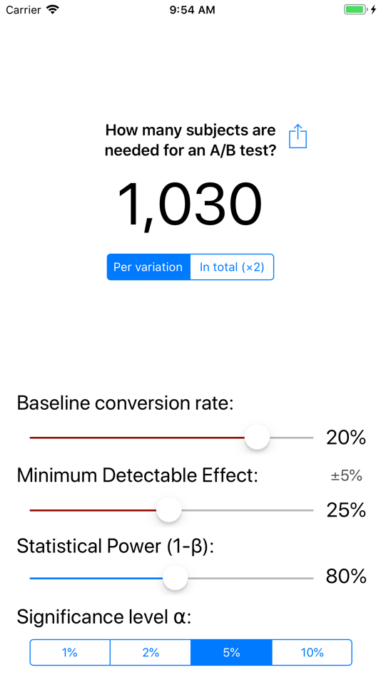 A/B Buddy - 1.1.0 - (iOS)