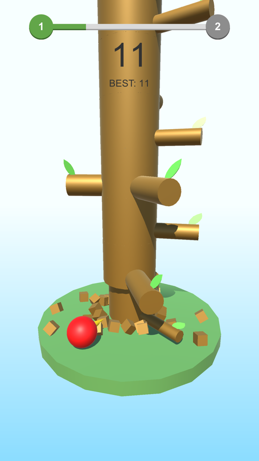 #2. Hit Tree (iOS) 由: Dan Lespect