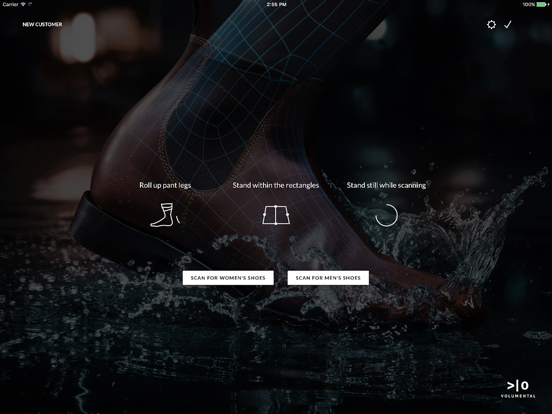 Volumental Retail app screenshot 3