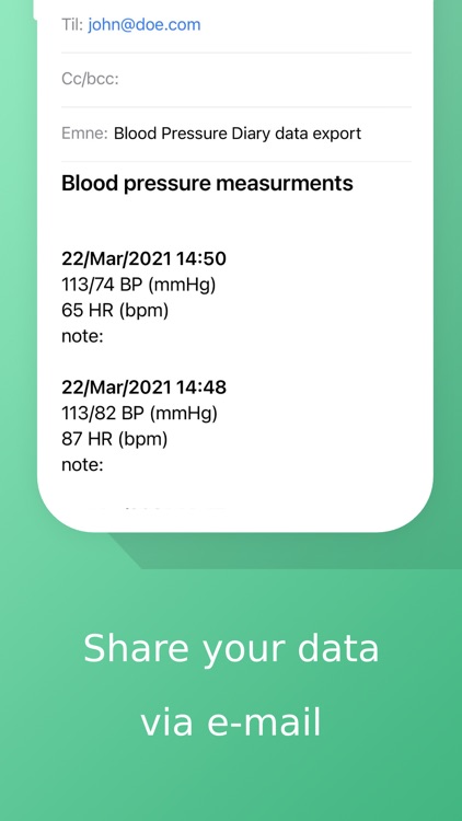 Easy Blood Pressure Diary screenshot-6