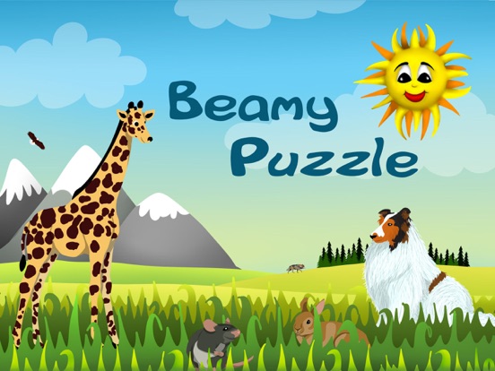Beamy jigsaw puzzle kid game