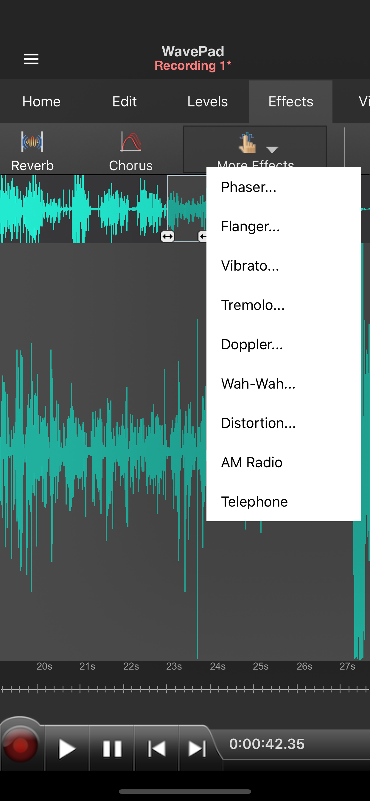 WavePad Master's Edition 2020 screenshot 3