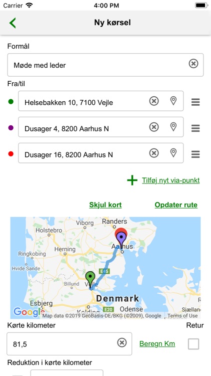 Min Kørsel screenshot-5
