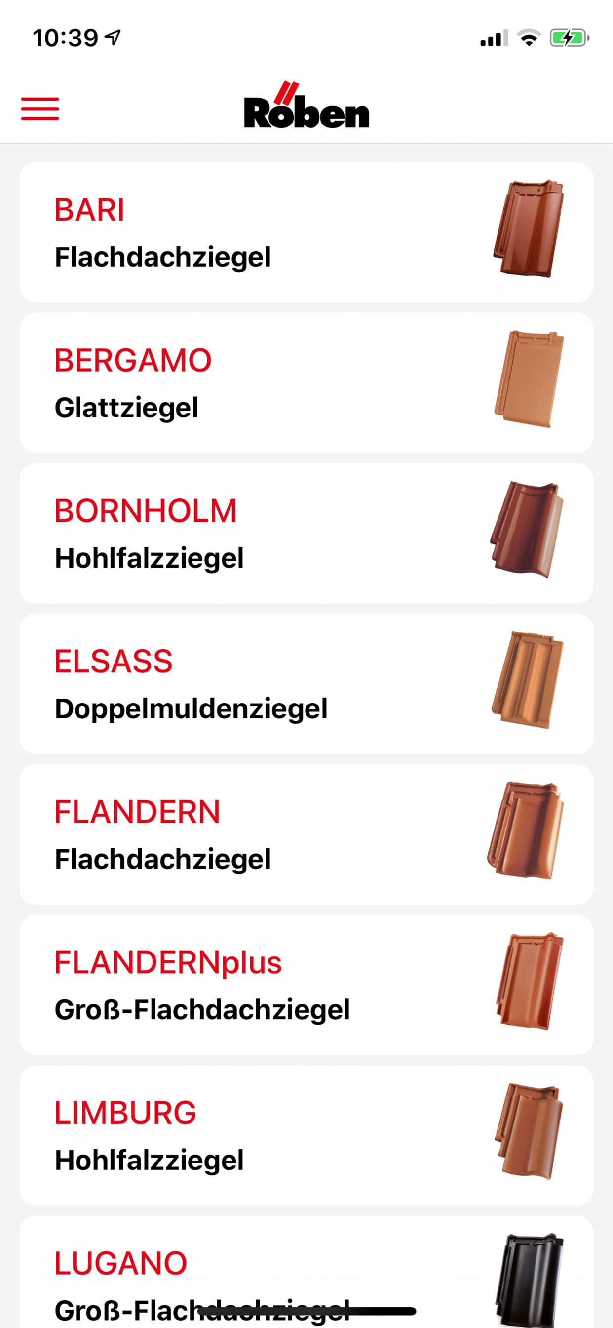 Röben Dachziegel - Maßgenau