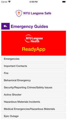 NYU Langone Safe screenshot 4