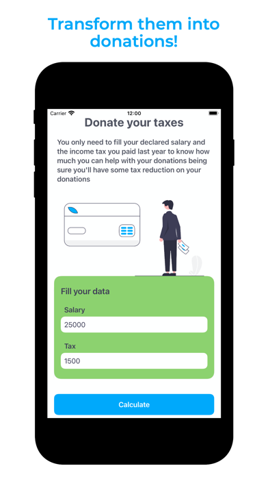 Donate Your Taxes Screenshot