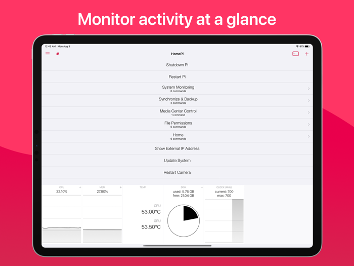 SimplePi for Raspberry Pi