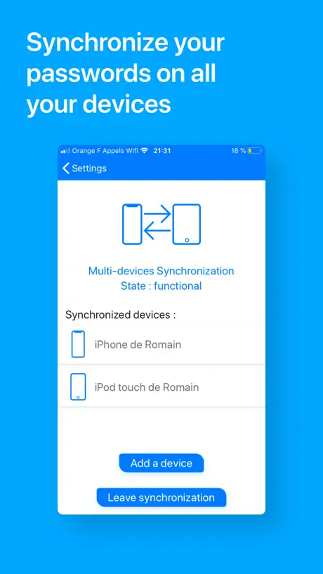 Sésame secure Password Manager