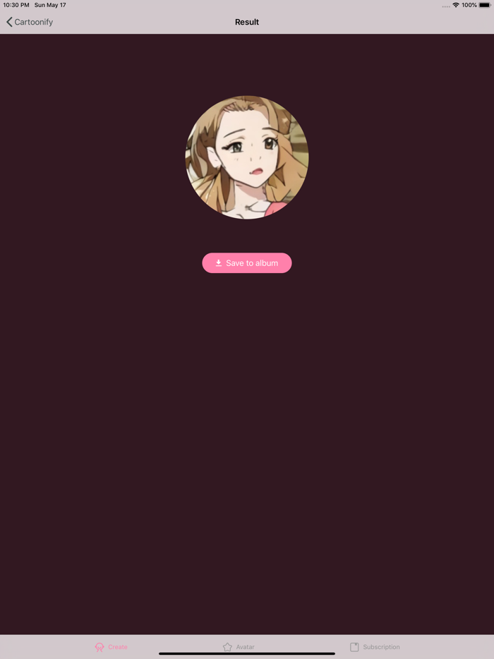 Face2Cartoon Caricature Maker