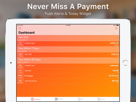 Screenshot #4 pour My Bills++
