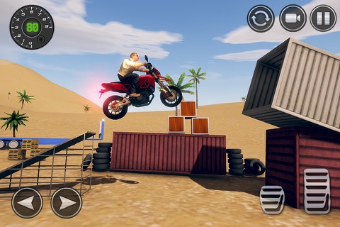 ダートバイクライダースタントゲーム3dのおすすめ画像6