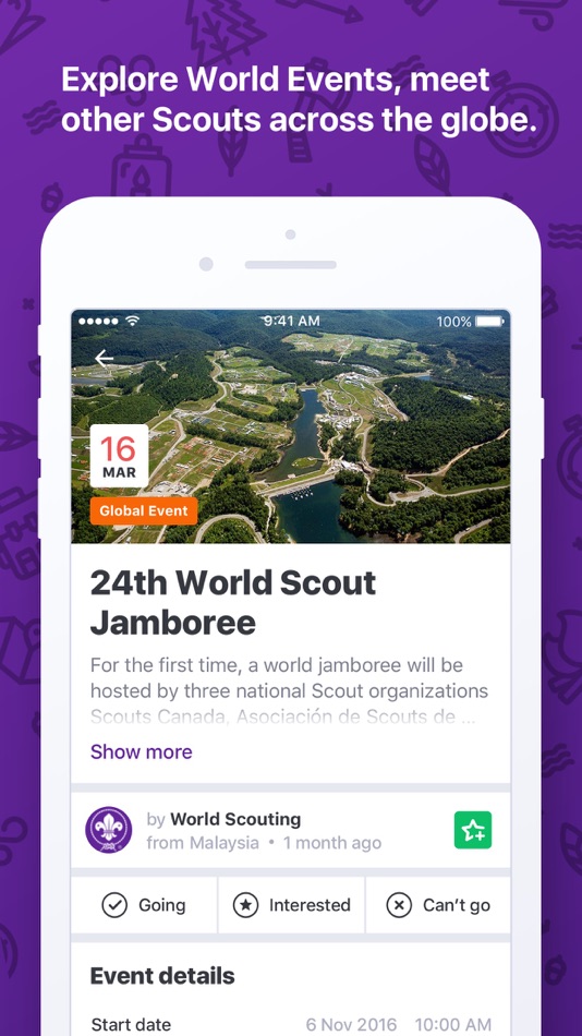 #3. SCOUTS (iOS) 由: World Scout Bureau Inc.