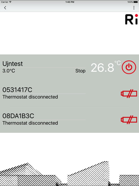 Screenshot #5 pour RiCLOUD Thermostat