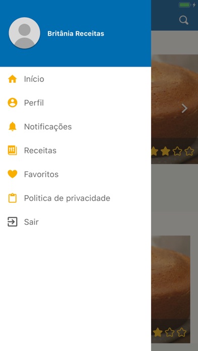 Screenshot #3 pour Britânia Receitas