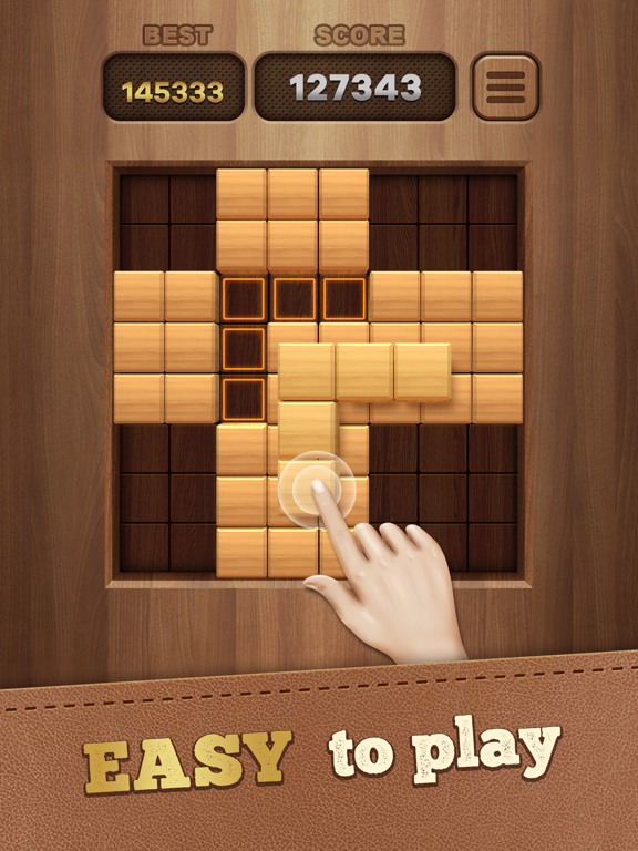 Screenshot #4 pour Woody Cube 3D Block Puzzle