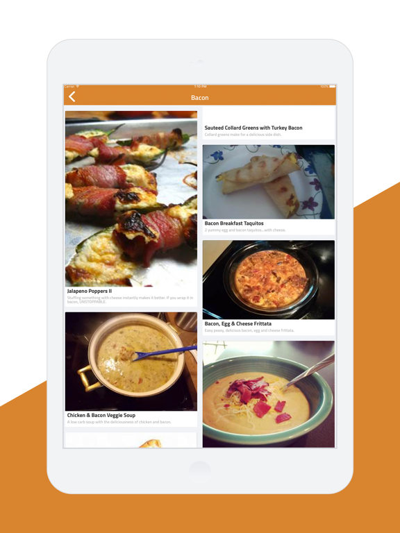Easy Meat - Delicious recipes iPad screenshot
