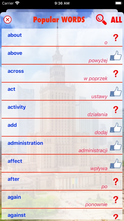 Basic words in Polish screenshot-4