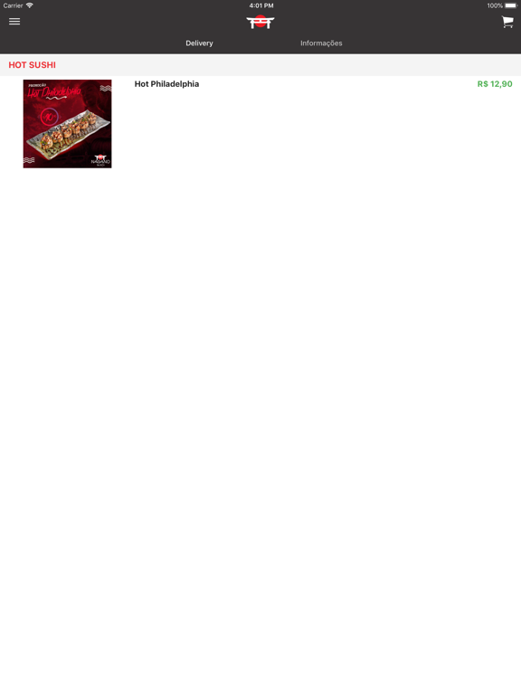 Screenshot #5 pour Nagano Sushi Erechim