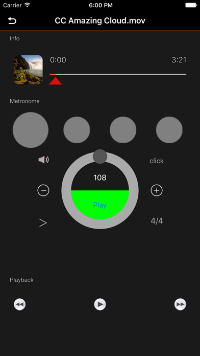 Video4Gig Music Video Player Screenshot