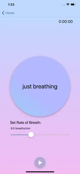 Game screenshot Just Breathing: Breathwork apk