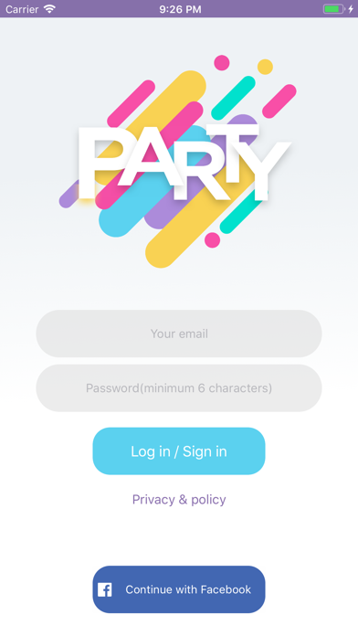 Screenshot #1 pour Party Planner 