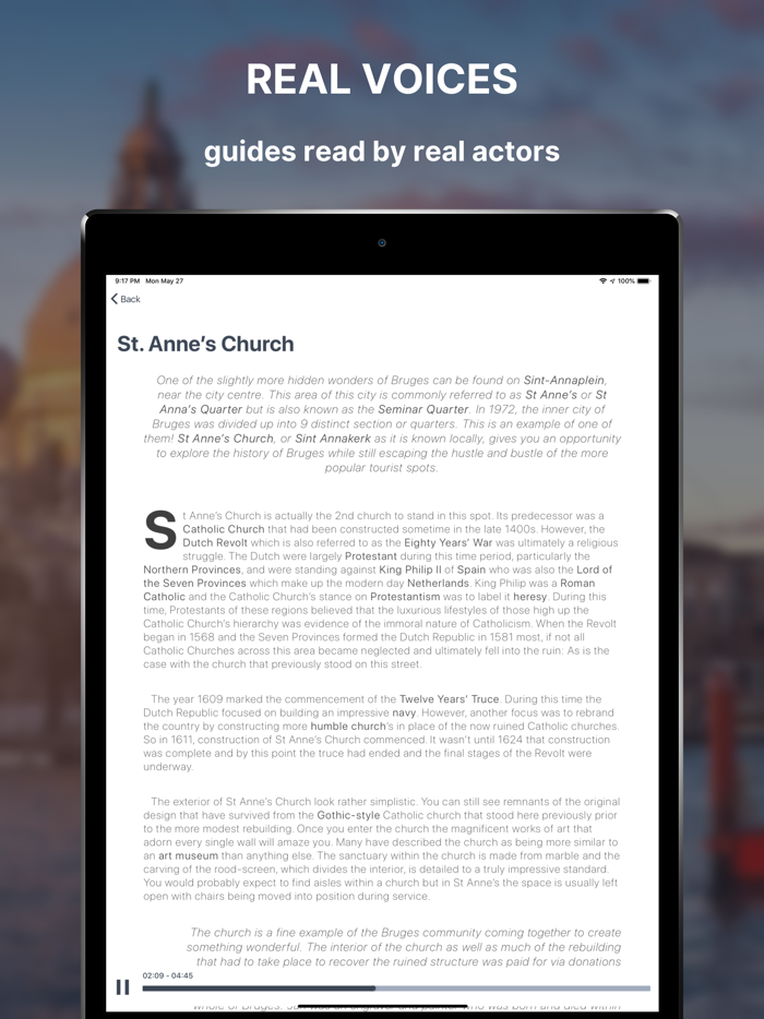 Discover Bruges - Guide  Map