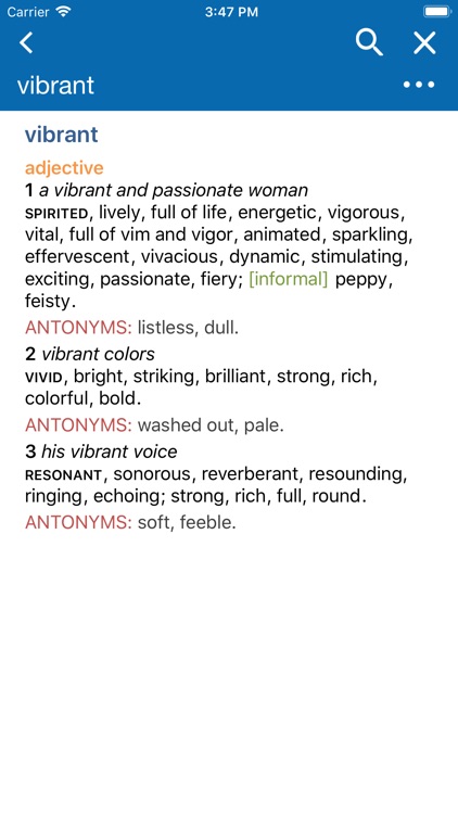 Oxford Concise American Thes.