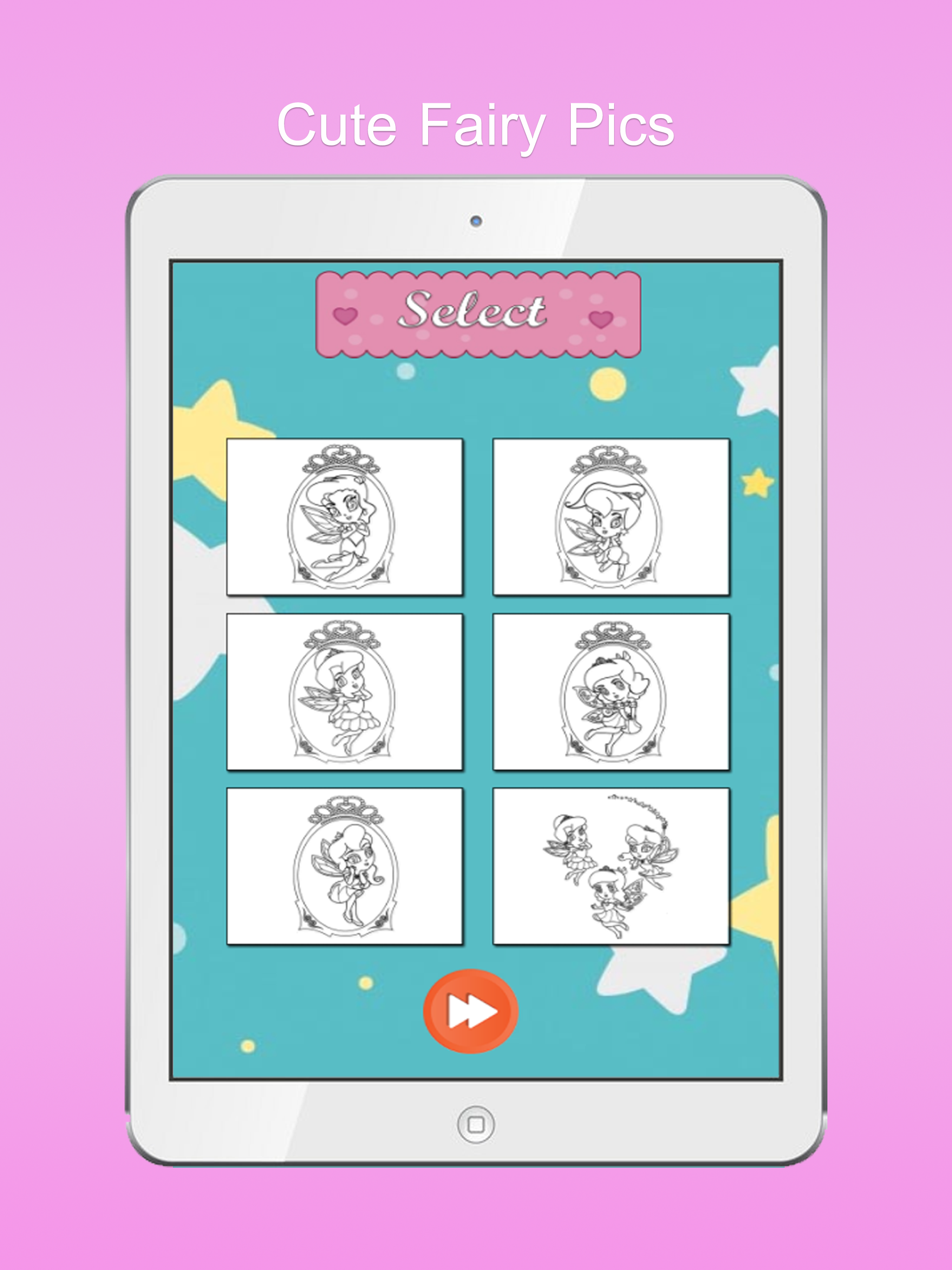 Fairy Toddler Paint Book screenshot 5