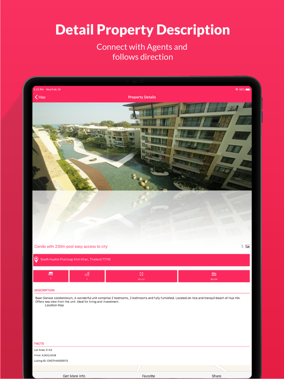 Screenshot #6 pour Hua Hin Real Estate