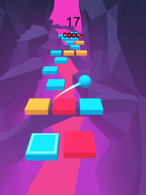 Color Piano Ball: Jump and Hit iPad screenshot 3 - Games app