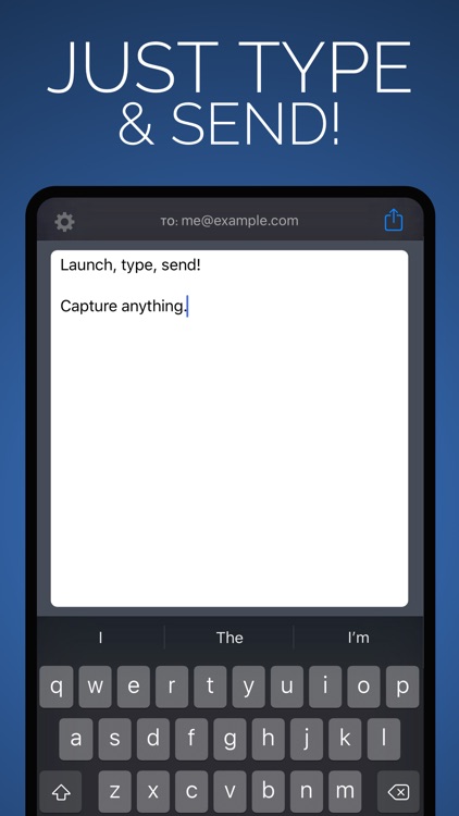MeMail - Email yourself fast!