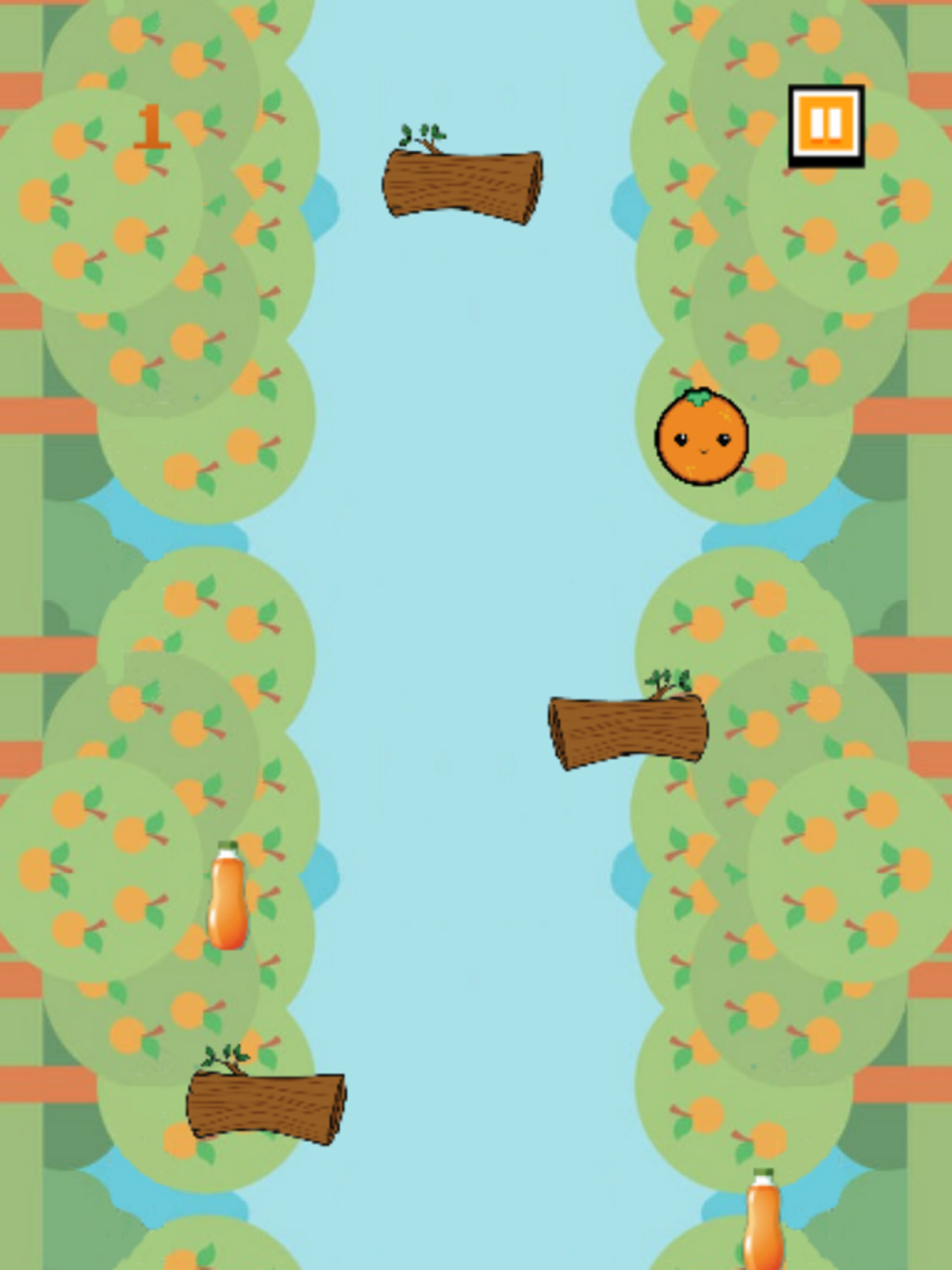 Jumping Orange: Fun Fruit Dash
