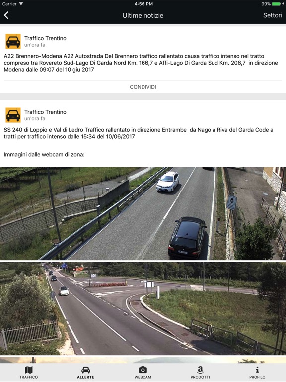Screenshot #4 pour Traffico Trentino