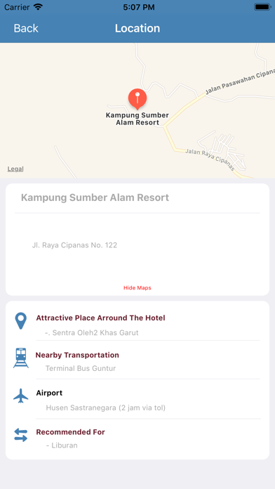 App screenshot