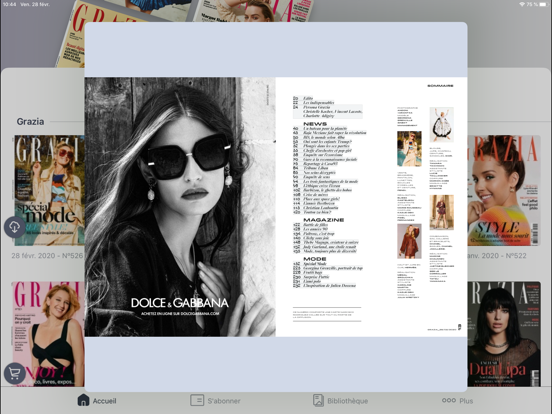 Grazia Magazine iPad app afbeelding 5