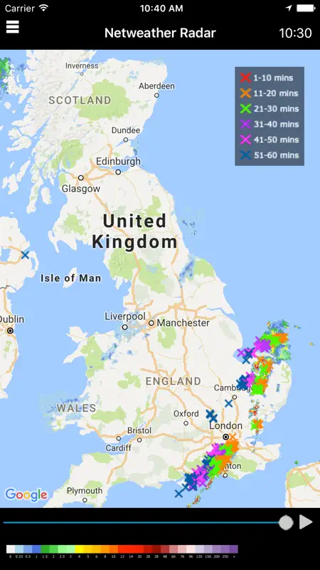 Netweather Radar screenshot 2 of 3