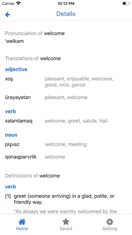 Game screenshot English Azerbaijani Translator apk