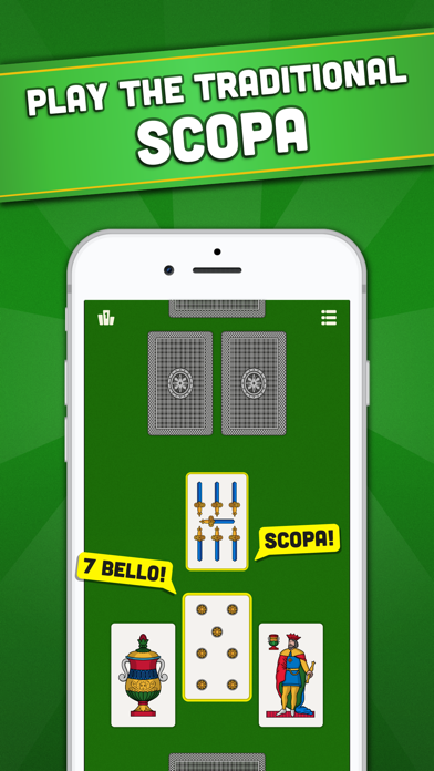 La Scopa - Classic Card Games Screenshot