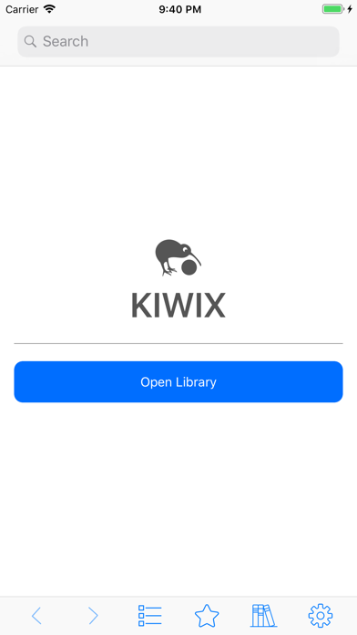 Kiwix Screenshot