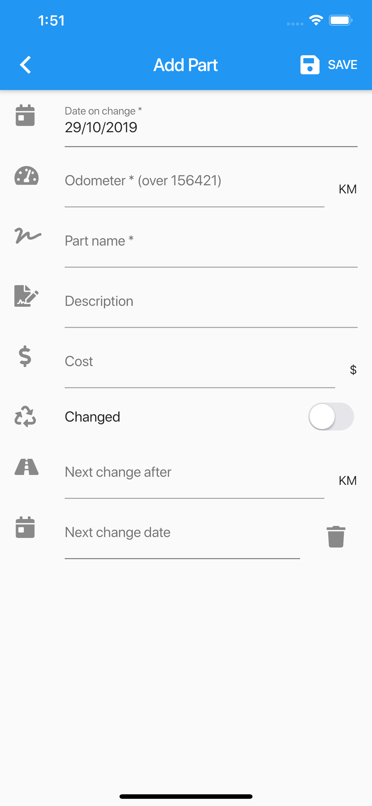 My Car Service -Car management