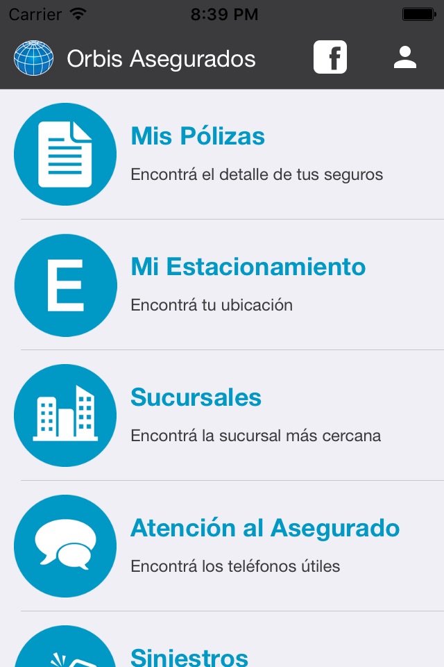 Orbis Asegurados screenshot 2