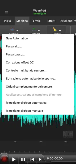 Game screenshot WavePad Editor- Musica e Audio apk
