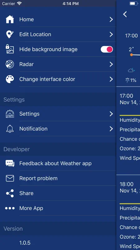 Accurate Weather forecast pro screenshot 9 of 10