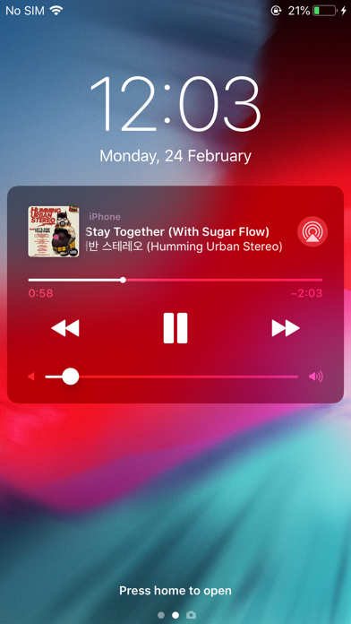 DAYPlayer iPhone screenshot 5 - Music app
