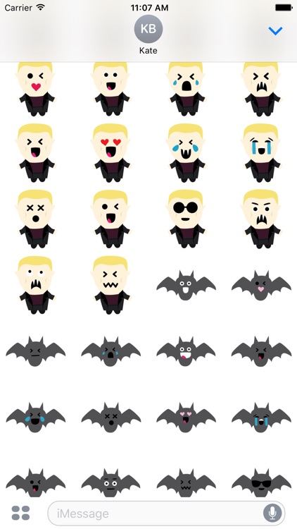 Vampires Emoji screenshot-4